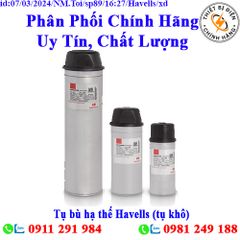 Tụ bù hạ thế Havells (tụ khô) 5KVAR – 3Pha - 440V