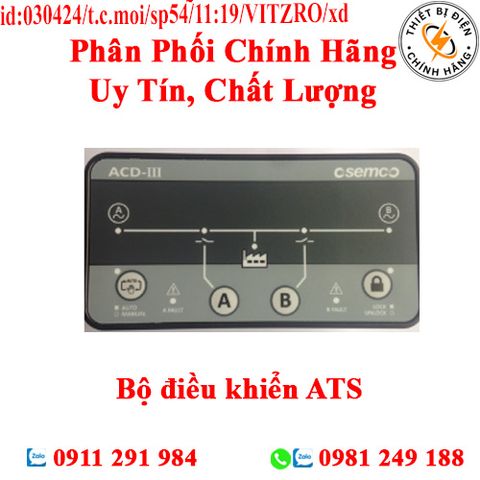 Bộ điều khiển ATS - ACD 133