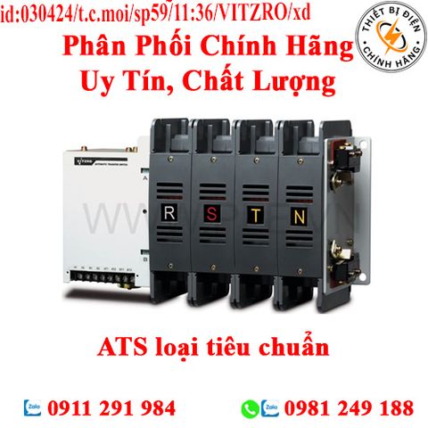 ATS loại tiêu chuẩn - 616WN 4P 1600A