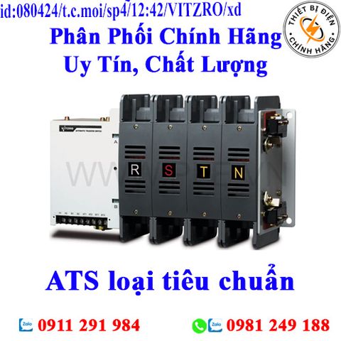 ATS loại tiêu chuẩn - 64WN 4P 200A