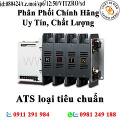 ATS loại tiêu chuẩn - 62WN 4P 200A