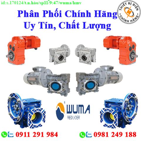 Motor WUMA các loại giá rẻ, chất lượng, bảo hành chính hãng