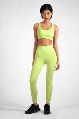 Set Raceback Bra and 7/8 Leggings Matcha Green