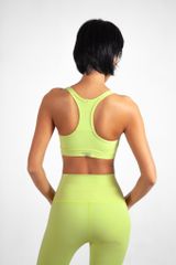 UniqFit | Set Tập Thể Thao Cool Peel Racerback Dài - Xanh Lá Nhạt