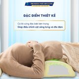 COMBO BỘ GỐI NGỦ HỖ TRỢ TRỊ LIỆU THOÁT VỊ ĐĨA ĐỆM CHỈNH XƯƠNG, PHÒNG NGỪA ĐAU LƯNG NHỨC MỎI, THOÁI HÓA KHỚP