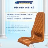 GHẾ NGỒI SÁNG CHẾ DOCTORLOAN 90 ĐỘ MỎNG HỖ TRỢ CHỈNH & PHÒNG NGỪA THOÁT VỊ ĐĨA ĐỆM ĐAU LƯNG NHỨC MỎI