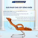 GHẾ NẰM SÁNG CHẾ DOCTORLOAN 135 ĐỘ CHỈNH XƯƠNG, PHÒNG NGỪA THOÁT VỊ ĐĨA ĐỆM ĐAU LƯNG, MỎI CỔ VAI GÁY