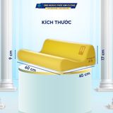 COMBO BỘ GỐI NGỦ HỖ TRỢ TRỊ LIỆU THOÁT VỊ ĐĨA ĐỆM CHỈNH XƯƠNG, PHÒNG NGỪA ĐAU LƯNG NHỨC MỎI, THOÁI HÓA KHỚP