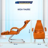 GHẾ NẰM SÁNG CHẾ DOCTORLOAN 135 ĐỘ CHỈNH XƯƠNG, PHÒNG NGỪA THOÁT VỊ ĐĨA ĐỆM ĐAU LƯNG, MỎI CỔ VAI GÁY