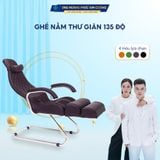 GHẾ NẰM SÁNG CHẾ DOCTORLOAN 135 ĐỘ CHỈNH XƯƠNG, PHÒNG NGỪA THOÁT VỊ ĐĨA ĐỆM ĐAU LƯNG, MỎI CỔ VAI GÁY