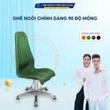 GHẾ NGỒI SÁNG CHẾ DOCTORLOAN 90 ĐỘ MỎNG HỖ TRỢ CHỈNH & PHÒNG NGỪA THOÁT VỊ ĐĨA ĐỆM ĐAU LƯNG NHỨC MỎI