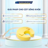 GỐI CỔ ĐI XE Ô TÔ, MÁY BAY DOCTORLOAN GIỮ CHUẨN VÀ ĐIỀU CHỈNH CÁC ĐỐT SỐNG CỔ TRONG TƯ THẾ NGỦ NGỒI