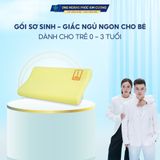 GỐI SƠ SINH TỪ 0 - 3 TUỔI GIÚP BÉ NGỦ NGON, SÂU GIẤC, GIẢM TÌNH TRẠNG NGÁY, GIẬT MÌNH KHI NGỦ