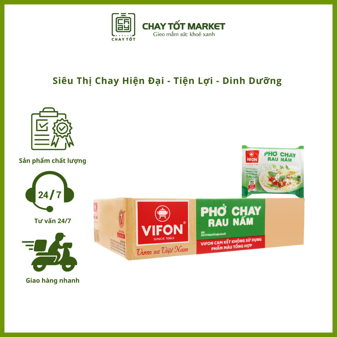 Thùng 30 Gói Phở Chay - Vifon