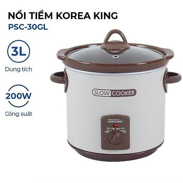 Nồi tiềm Korea King PCS30GL