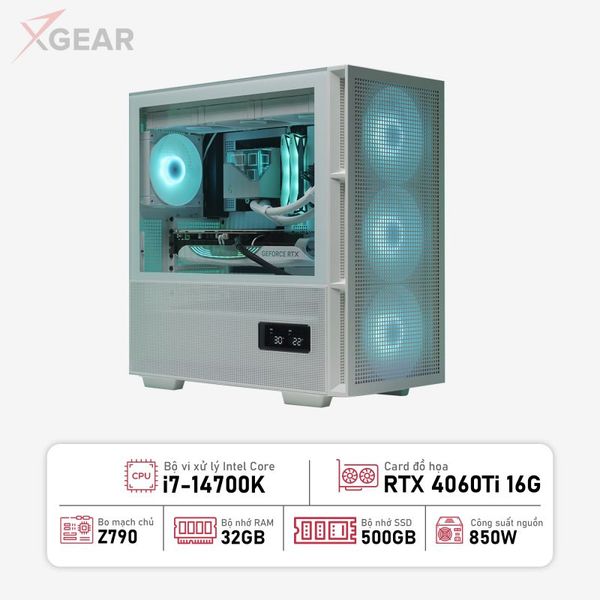 PC Xgear Ai7 406T Wifi White