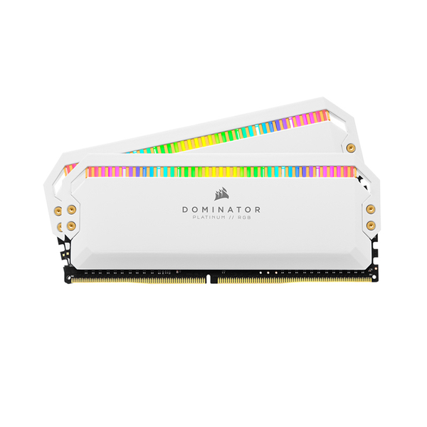 Ram PC Corsair Dominator Platinum RGB 32GB DDR4 3200MHz White(2x 16GB) – CMT32GX4M2E3200C16W