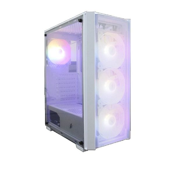 Case 1st Player V4-WH-4F1-W Trắng (4 FAN LED)