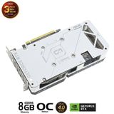 VGA ASUS Dual GeForce RTX 4060 Ti White OC 8GB GDDR6 ( DUAL-RTX4060TI-O8G-WHITE)