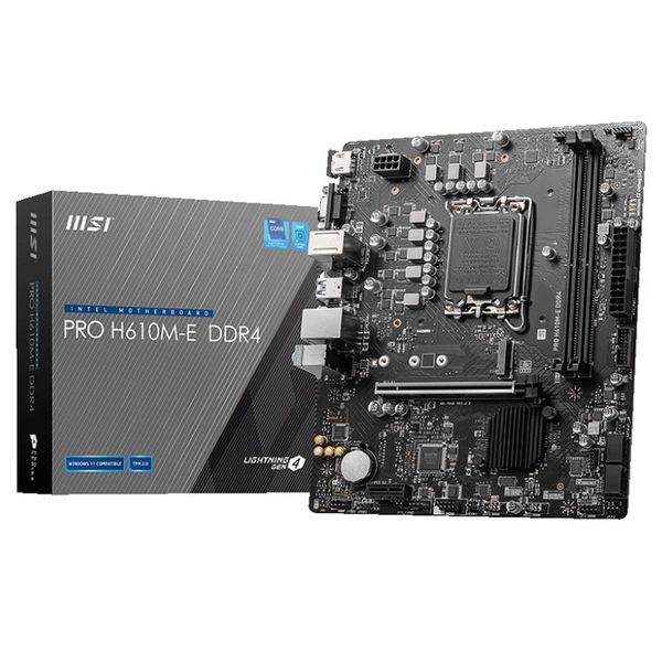 Mainboard MSI PRO H610M-E DDR4 – Socket Intel LGA 1700