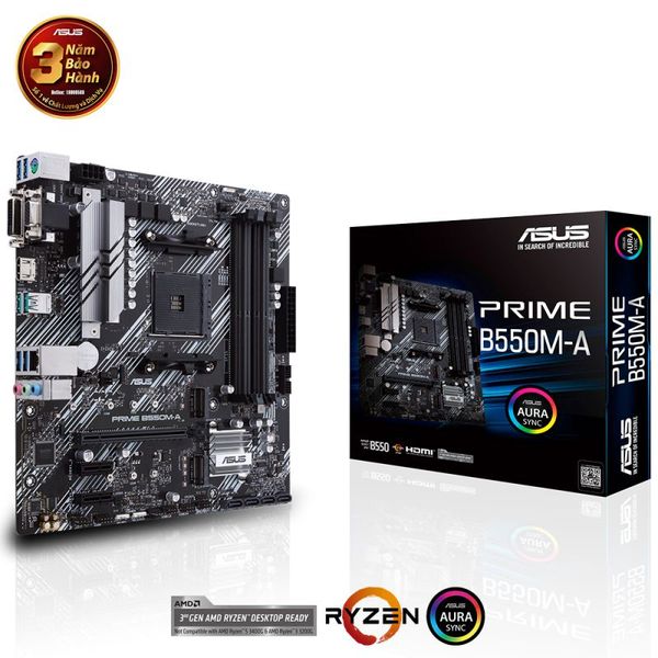 Mainboard Asus PRIME B550M-A Socket AMD AM4