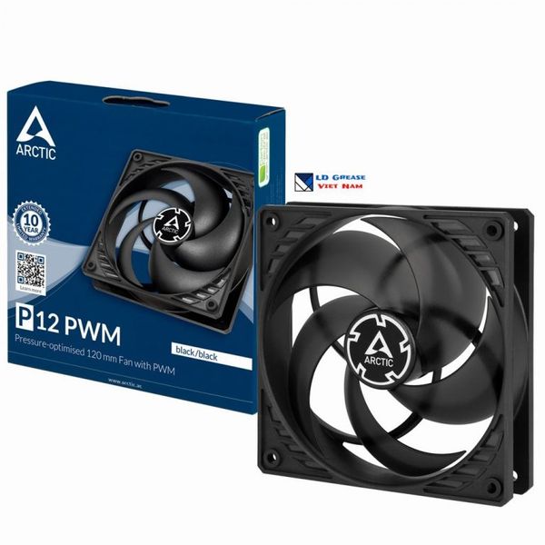 Fan Arctic P12 PWM (Black)