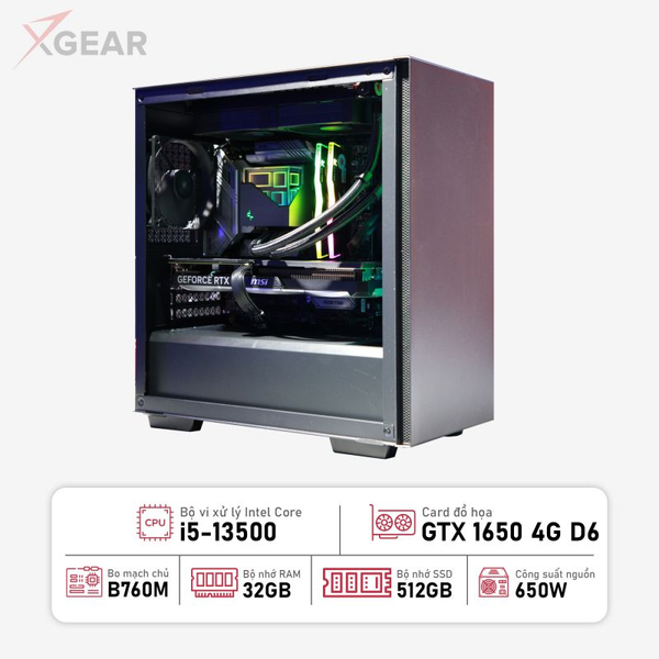 PC Xgear Graphic5 Wifi 1650