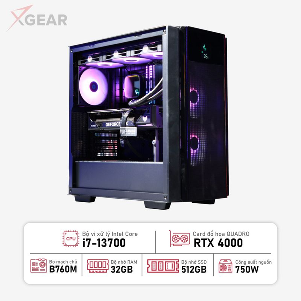 PC Xgear Render7 RTX4000