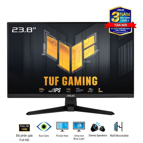 Màn hình Asus TUF Gaming VG249Q3A (24″/ FHD/ IPS/ 1ms GTG/ 180Hz)