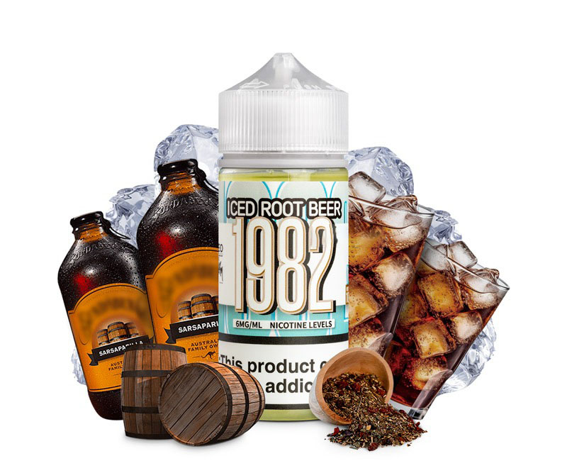  1982 Freebase Iced Root Beer 100ml - Tinh Dầu Pod Vape Chính Hãng 