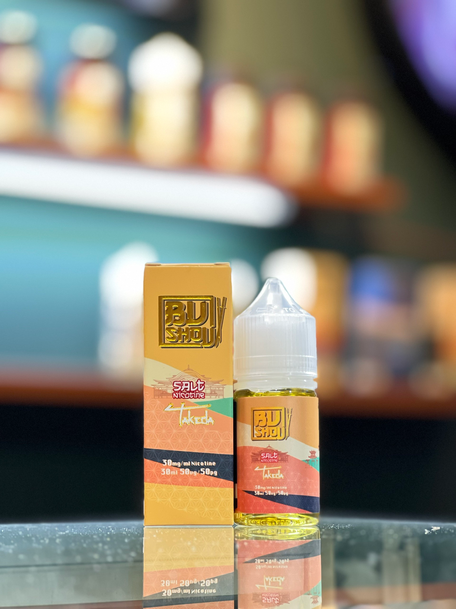  Bushou Saltnic Takeda 30ml - Tinh Dầu Pod Vape Chính Hãng 