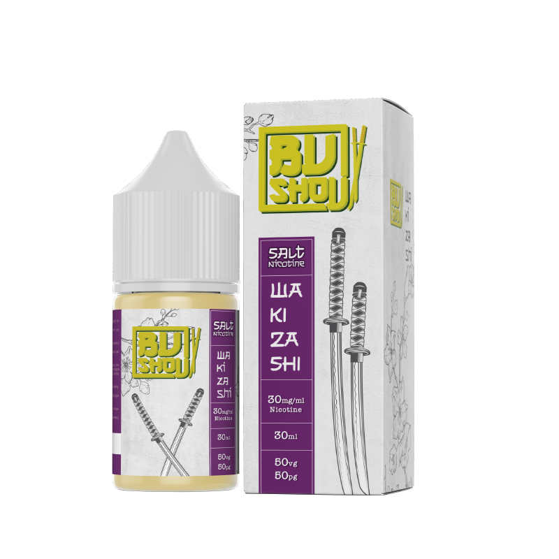  Bushou Saltnic Wakizashi 30ml - Tinh Dầu Pod Vape Chính Hãng 