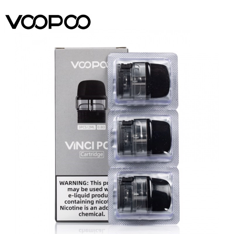  Đầu Pod Thay Thế Cho Voopoo Vinci Royal 0.8 Ohm 2ml - Phụ Kiện Chính Hãng 