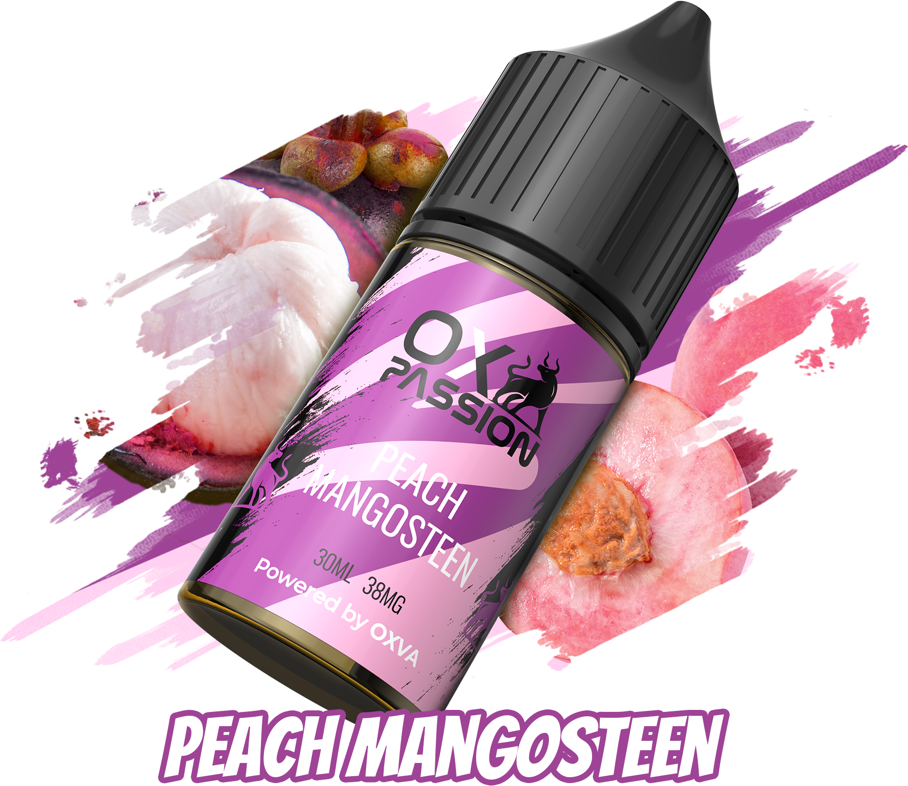  Oxva Ox Passion Saltnic Peach Mangosteen 30ml - Tinh Dầu Pod Vape Chính Hãng 