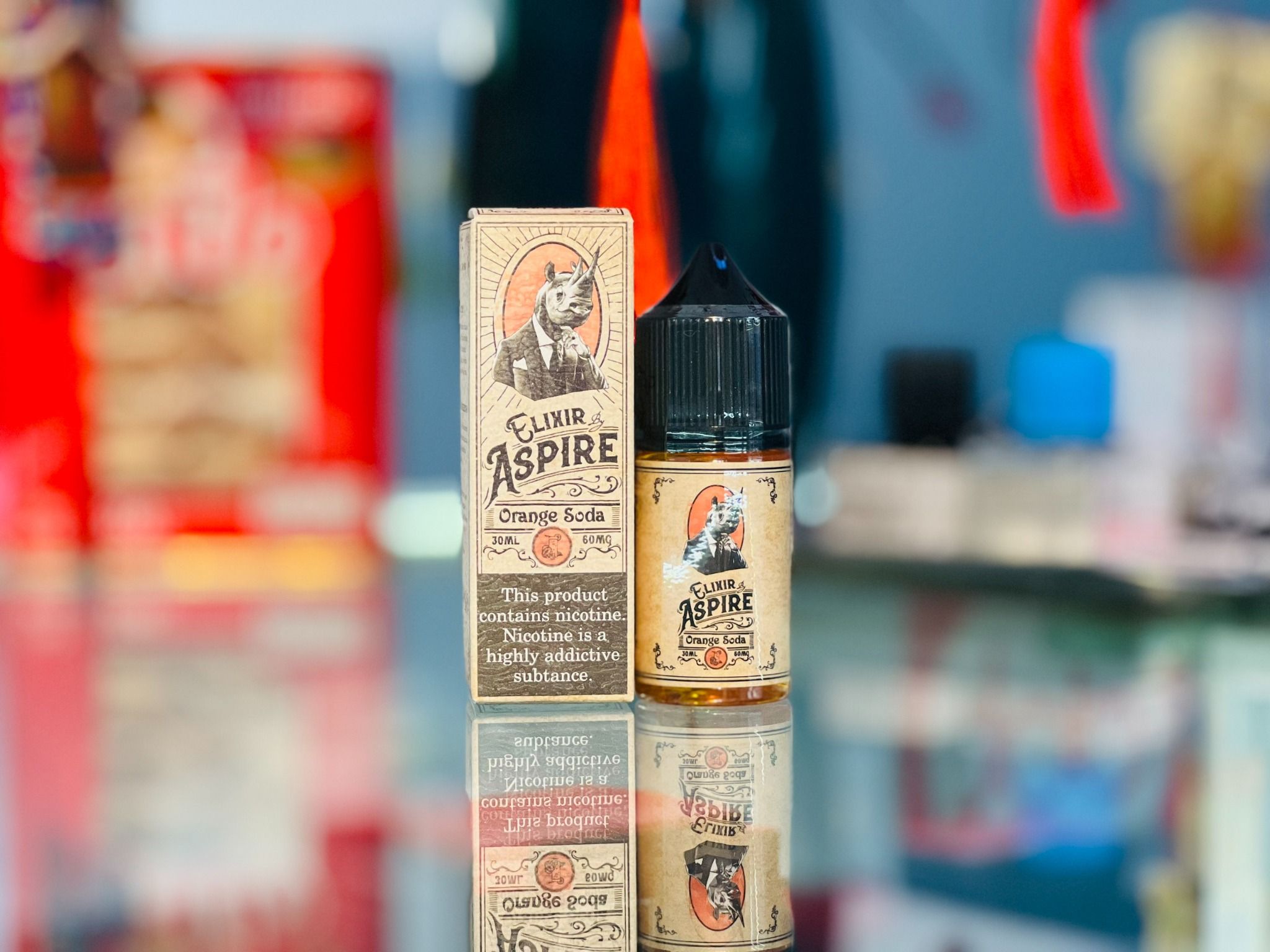  Aspire Elixir Saltnic Orange Soda 30ml - Tinh Dầu Pod Vape Chính Hãng 