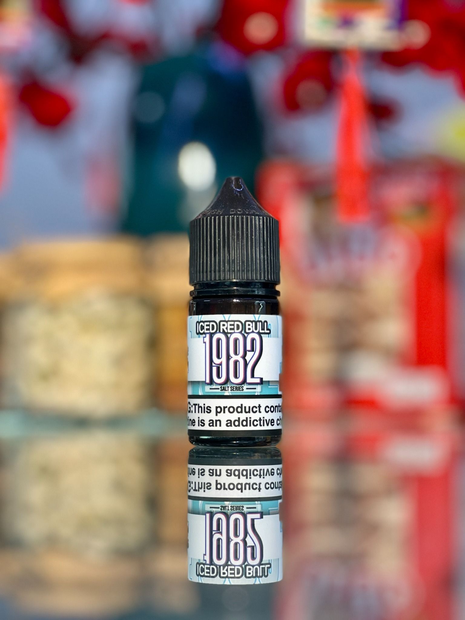  1982 Saltnic Iced Red Bull 30ml - Tinh Dầu Pod Vape Chính Hãng 