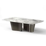 Bàn trà mặt đá KuKa Home 3019TD