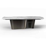 Bàn trà mặt đá KuKa Home 3019TD