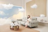 SOFA | Bộ Ghế Sofa bọc da Bò hiệu Kuka Home KG.200