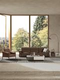 SOFA | Bộ Ghế Sofa bọc da Bò hiệu Kuka Home A8192