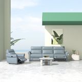 SOFA | Bộ Ghế Sofa bọc da Bò hiệu Kuka Home KG.136
