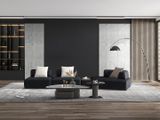SOFA | Bộ Ghế Sofa bọc da Bò hiệu Kuka Home 9652