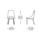 Ghế ăn cao cấp KuKa Home 3028Y