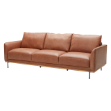 Ghế sofa bọc da bò KuKa Home 5607