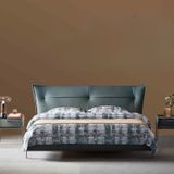 Giường bọc da bò KuKa Home B1012