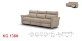 SOFA | Bộ Ghế Sofa bọc da Bò hiệu Kuka Home KG.136