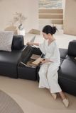 SOFA | Bộ Ghế Sofa bọc da Bò hiệu Kuka Home 9652