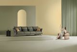 SOFA | Bộ Ghế Sofa bọc da Bò hiệu Kuka Home 9615