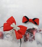 Set bờm tóc và kẹp tóc nơ đỏ rực rỡ cho mùa lễ hội SOLMI 20