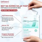 Mặt Nạ Dưỡng Da pH Thấp 25ml*10 miếng - Cell Fusion C Low pH pHarrier Mask